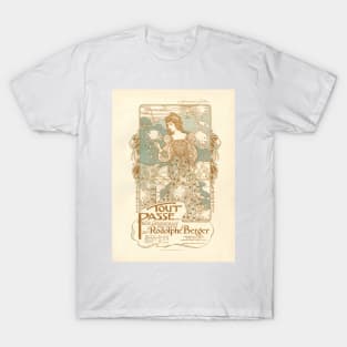 Art Nouveau Sheet Music Cover T-Shirt